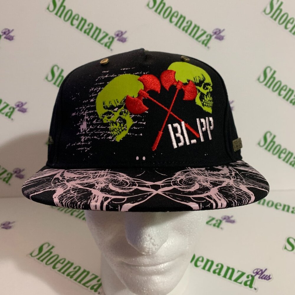 Black Label Hat Premium Product BL PP Skulls Axes Snapback Pink Black Green Cap